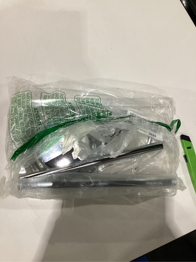 Condition photo showing Good Condition for sunnypoint classic bathroom free standing toilet tissue paper roll holder stand chrome