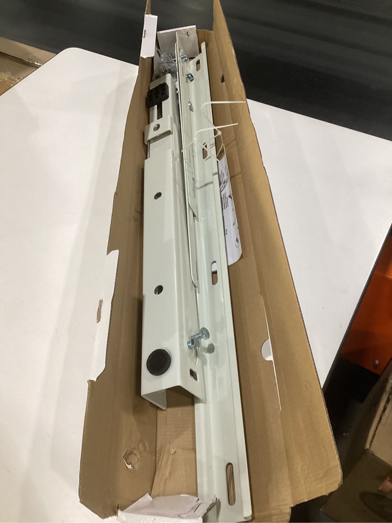 Condition photo showing As Is for (incomplete parts)outdoor wall mounting bracket for ductless mini split air conditioner heat pump systems, compressors & hvac systems, heavy duty, universal, white, galvanized steel