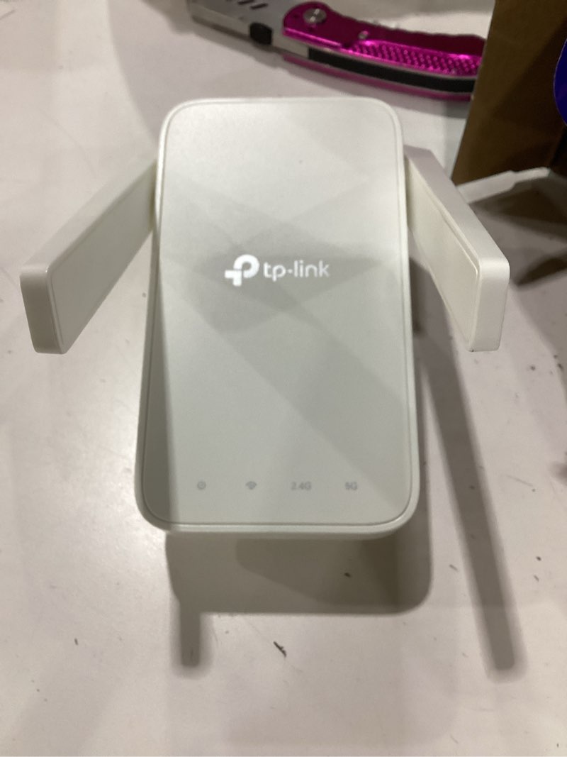 Condition photo showing Good Condition for tp-link ac1200 wifi extender, 2023 engadget best budget pick, 1.2gbps signal booster for home, dual band 5ghz/2.4ghz, covers up to 1500 sq.ft and 30 devices,support onemesh, one ethernet port (re315) wi-fi 5 ac1200