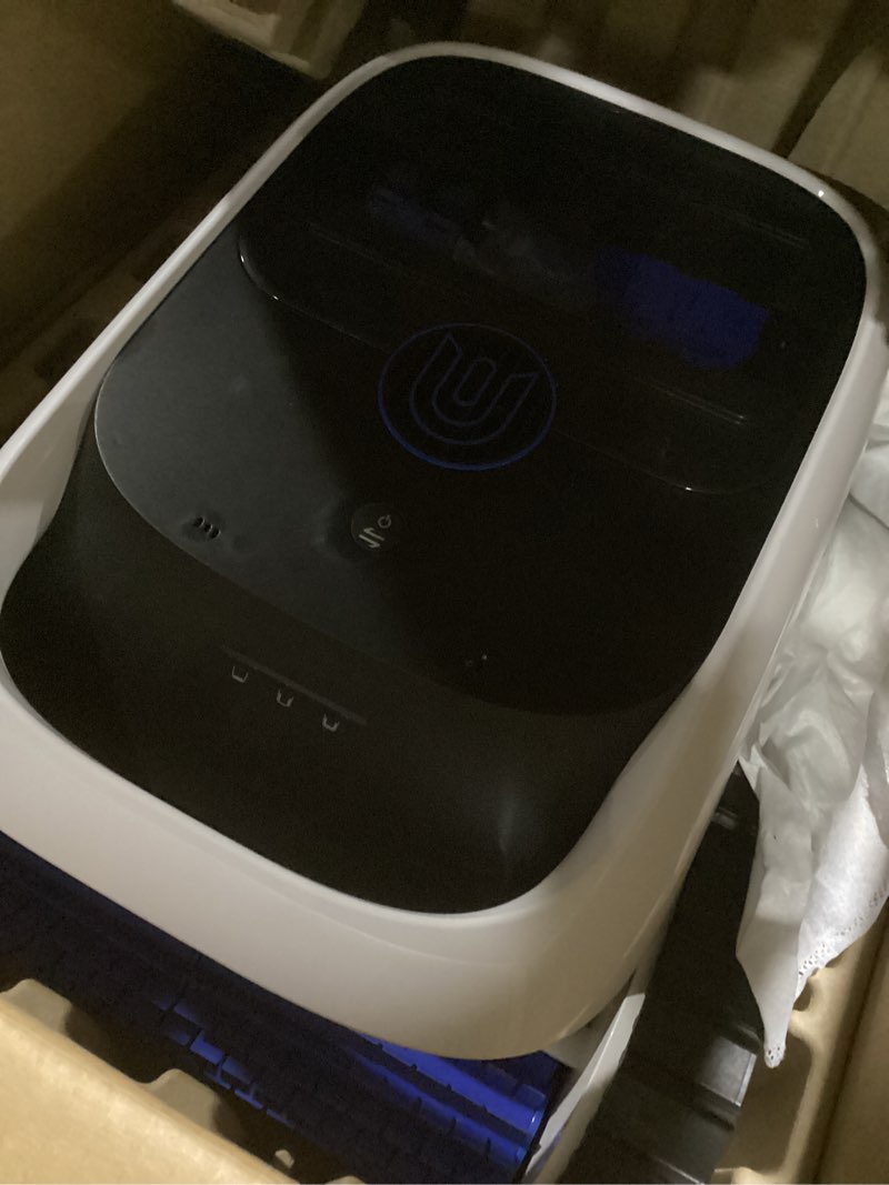Condition photo showing Good Condition for ecovacs ultramarine p1 pool cleaner robot, 4800gph ultrapure suction, dual-layer filtration, 180 min