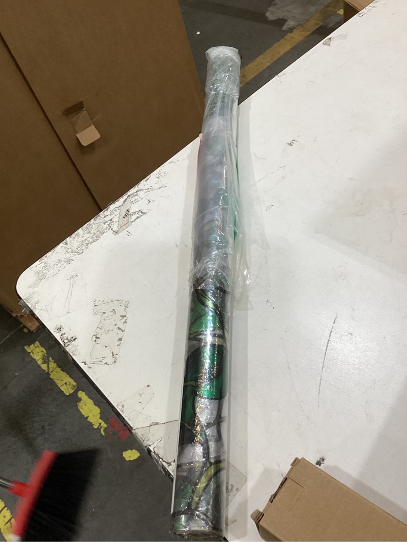 Condition photo showing New/Like New for window privacy film stained glass decorative static cling window tint sticker for home room bathroom glass door car decor rainbow vinyl renter friendly one way,23.6 * 78.5,blue&green vine green&blue 23.5*78.5