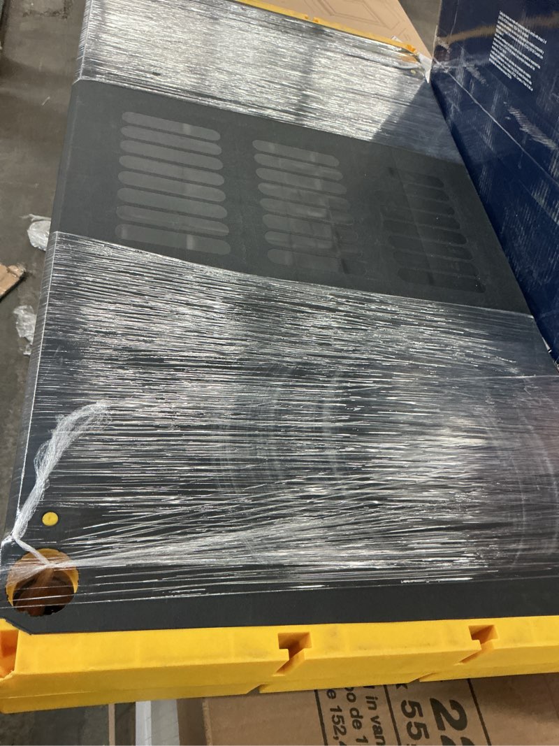 Condition photo showing As Is for 3 TIER SHELF 6021822 Project Source Commander Freestanding Shelving Unit