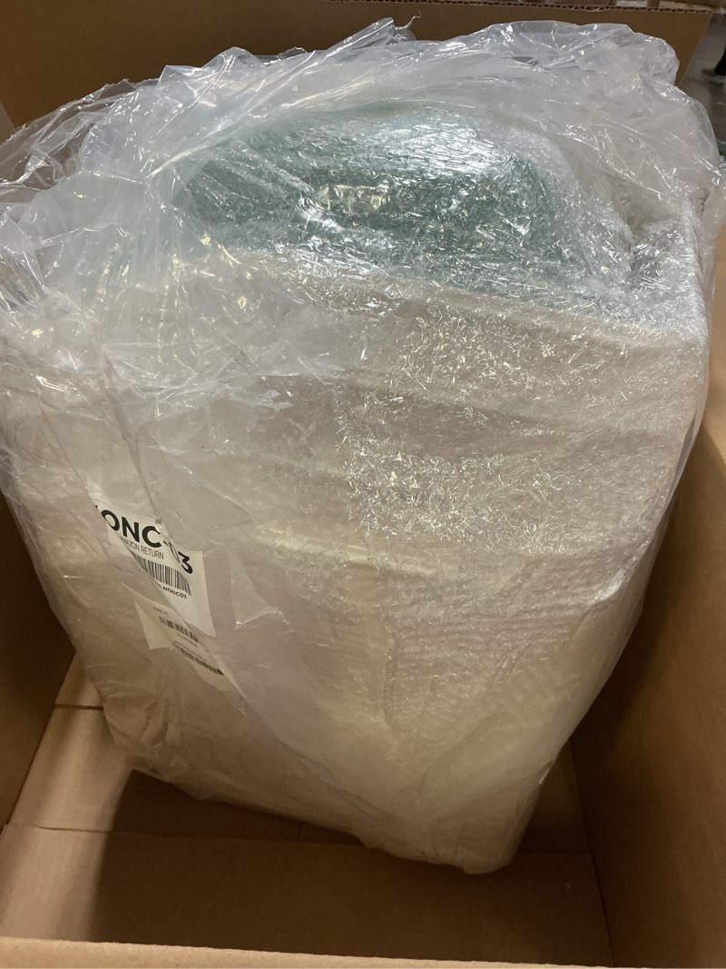 Condition photo showing Good Condition for Sunnyray 4 Pcs 55 lbs Grain Rice Storage Container Blue Flour Bin with Wheels Cup Leak Proof Pet Food Storage Boxes Seal Locking Lid Plastic Rice Containers Set for Cereal Flour Cat Dog Food Kitchen