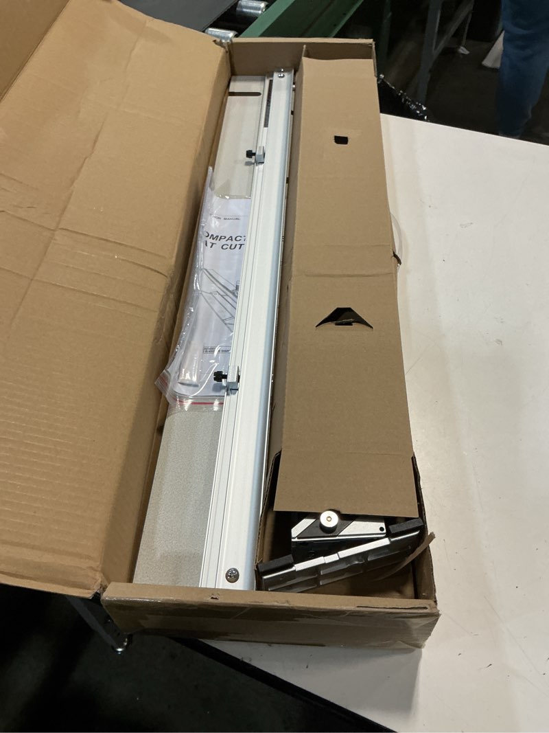 Condition photo showing New/Like New for WTFOVOV 32in Mat Cutter for Framing, High Precision Mat Board Cutting System for Picture Frames, Artwork, Photography and Design, Ideal for Home DIY Users Creating Clean, Professional Bevel Cuts