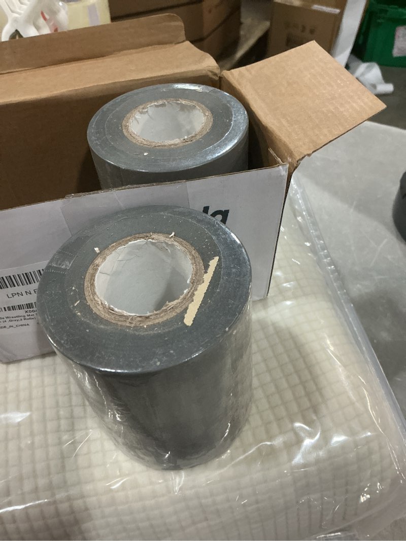 Condition photo showing New/Like New for pangda wrestling mat tape 3 or 4 inch heavy duty pvc 7 mil carpet tape for wrestling grappling exerc