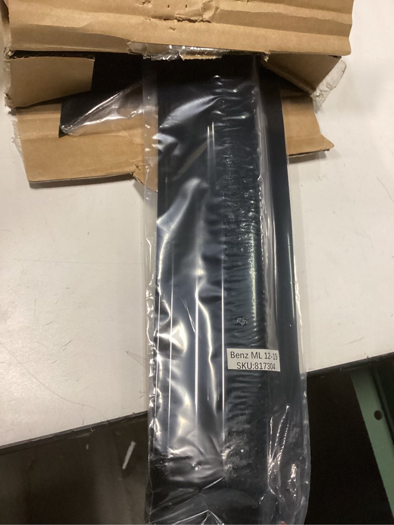 Condition photo showing As Is for KPY Window Visor Compatible with Mercedes-Benz ML/GLE 2012-2019, 4PC Rain Guard Side Window Vent Deflectors Tape-On Mugen Style, 2012 2013 2014 2015 2016 2017 2018 2019 12-19 ML/GLE-Class