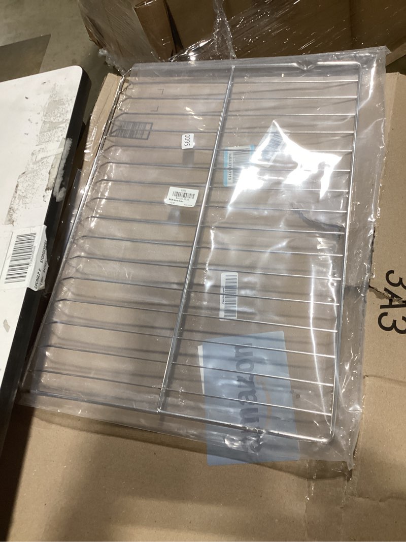 Condition photo showing Good Condition for WB48T10095 Oven Rack for GE Range Oven Stove Wire Rack Replacement 23.75" x 17.4", WB48K5019 AP5665850 PS249547 WB48K0001 WB48K4 for GE Hotpoint Gas Range Oven Wire Rack 1 Pack