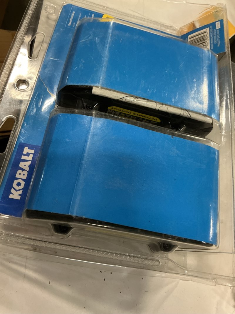 Condition photo showing As Is for Kobalt 24 -Volt 2 -Pack Lithium-ion ( 4.0 Ah 4.0 Ah Battery )