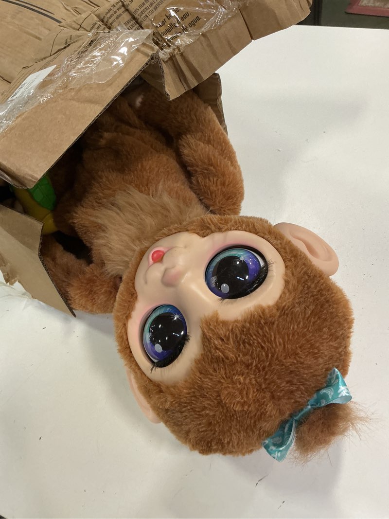 Condition photo showing Good Condition for FurReal Peanut The Playful Monkey Interactive Toy, 15-inch Realistic Plush, Kids Toys for Ages 4 Up by Just Play Large