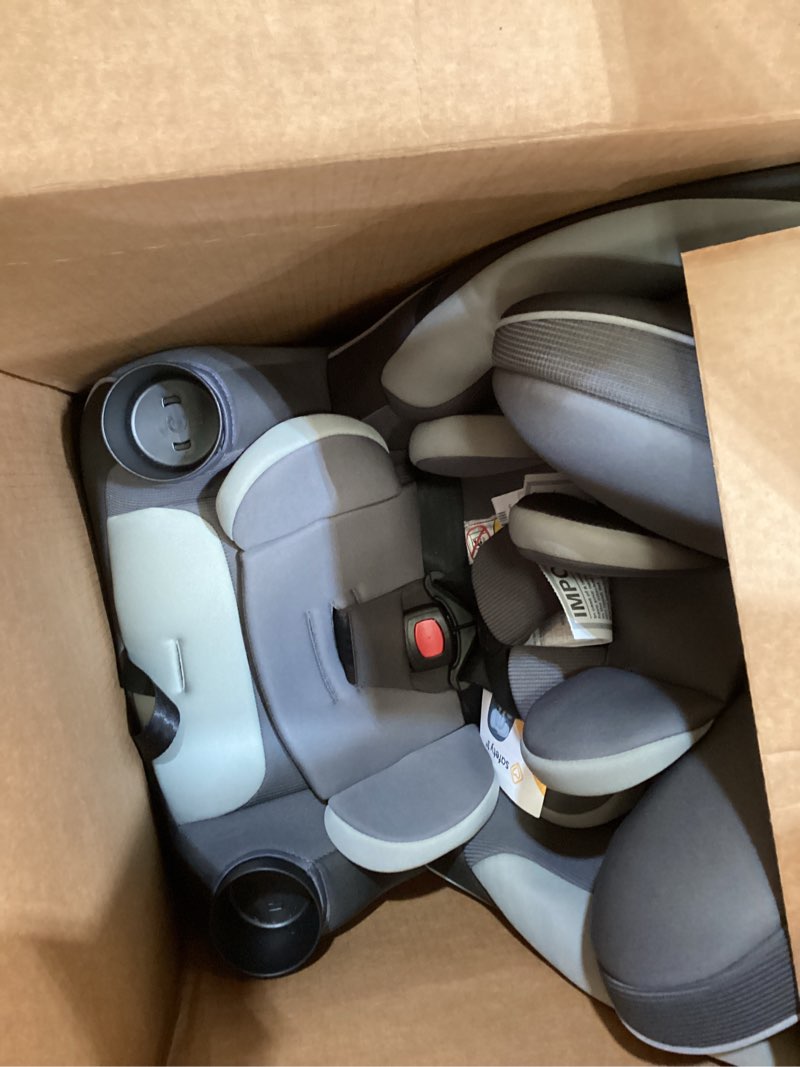 Condition photo showing Good Condition for safety 1st grow and go all-in-one slim convertible car seat, rear facing, 5-40 lbs, forward facing (30–65 lbs), high back booster seat 40-100 pounds, iron frost iron frost original