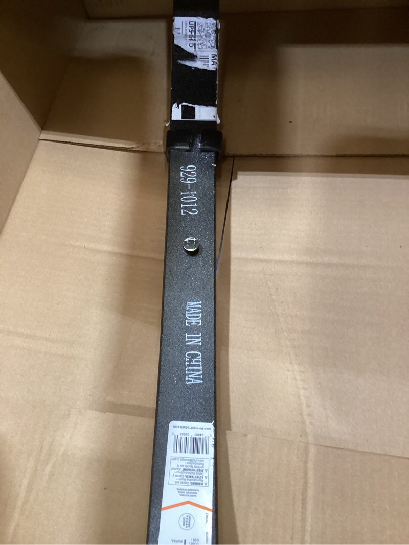 Condition photo showing Good Condition for dorman 929-1012 utility trailer leaf spring, eye/eye, 1 3/4" width, 23 1/8" length, 3 1/2" arch, 3 leaf, 1750lb capacity