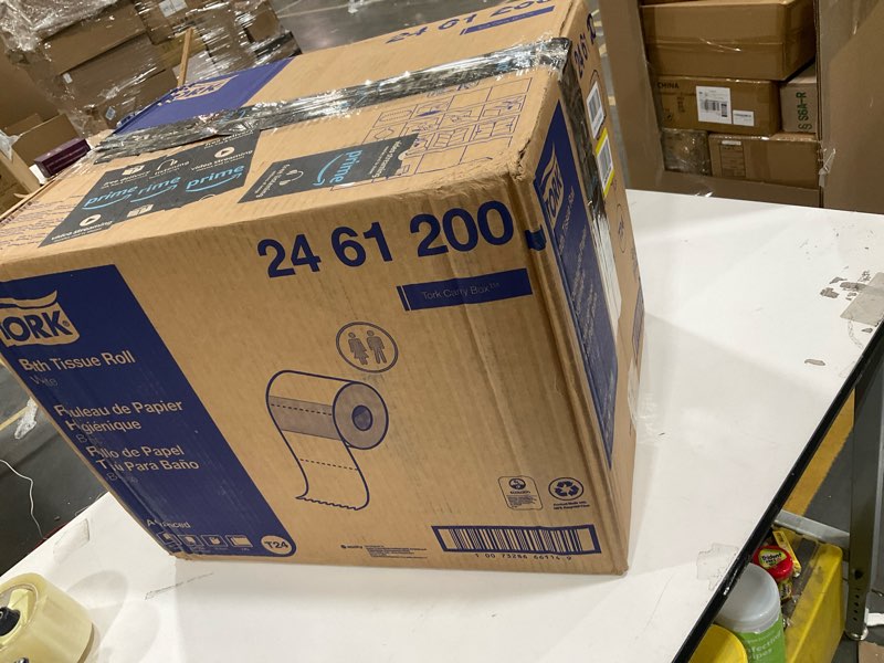 Condition photo showing New/Like New for Tork bath tissue roll