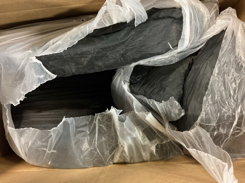 Condition photo showing Good Condition for Orthopedic Washable Large Dog Bed: Cooling Memory Foam Dog Bed with Bolsters - Jumbo Bed Waterproof Removable Cover Non-Slip Bottom Pet Bed for Extra Large Sized - Black 53"L x 42"W x 8.5"Th Black