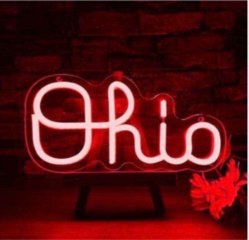 Pugna Football Neon Signs for Wall Decor University Football Team Neon Lights for Bedroom Led Signs Suitable for Dormitory Man Cave Christmas Gift University 01q