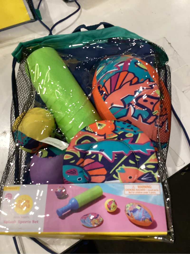 Condition photo showing Good Condition for pool party pack splash toys 6pc - sun squad™