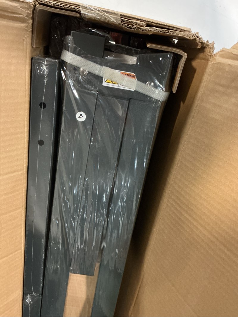 Condition photo showing Good Condition for Full Size Bed Frame with Headboard,Heavy Duty Steel Slats Support-LED Bed Frame with USB Charging Station,Mattress Foundation-Under Bed Storage,No Box Spring Needed,Noise Free?Black Full Black