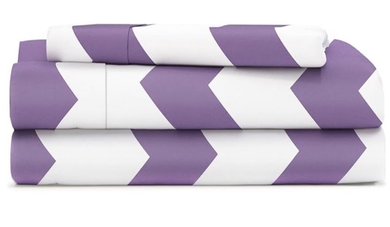 Cosy House Collection Everyday 1500 Series Bed Sheet Set - Ultra Soft & Cool Hotel Bedding - Deep Pocket - Wrinkle, Stain and Fade Resistant - 4 Piece Set (Full, purple ) Full Purple 