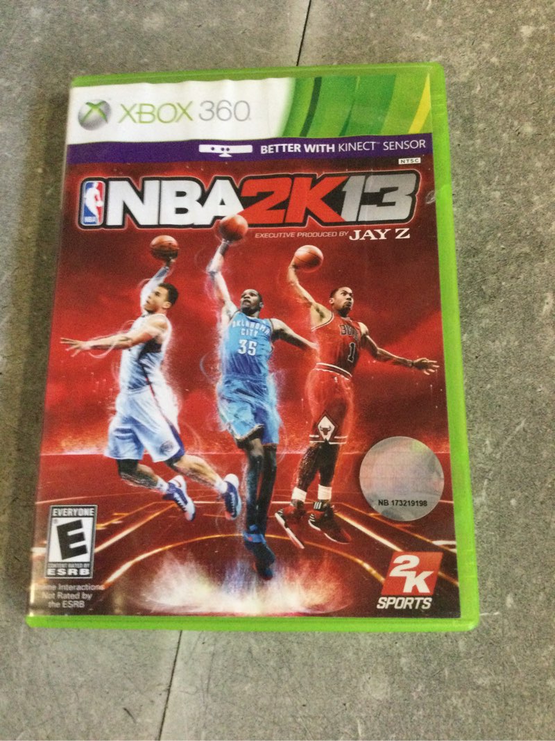 Condition photo showing As Is for NBA 2K13 - Xbox 360