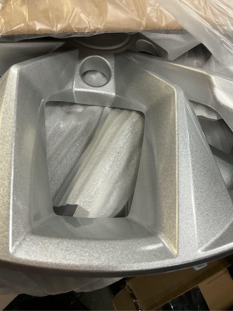 Condition photo showing Good Condition for Silver Hubcaps for Ho... Set of 4 Pcs (Silver)