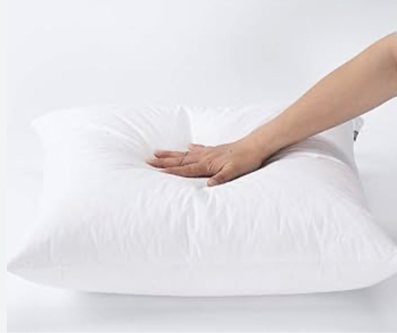 MoonRest® 28x28 Inch Synthetic Down Alternative Square Pillow Insert Form Stuffer for Sofa Shams, Decorative Throw Pillow, Cushion and Bed Pillow Stuffing - Hypoallergenic 28“X 28 “