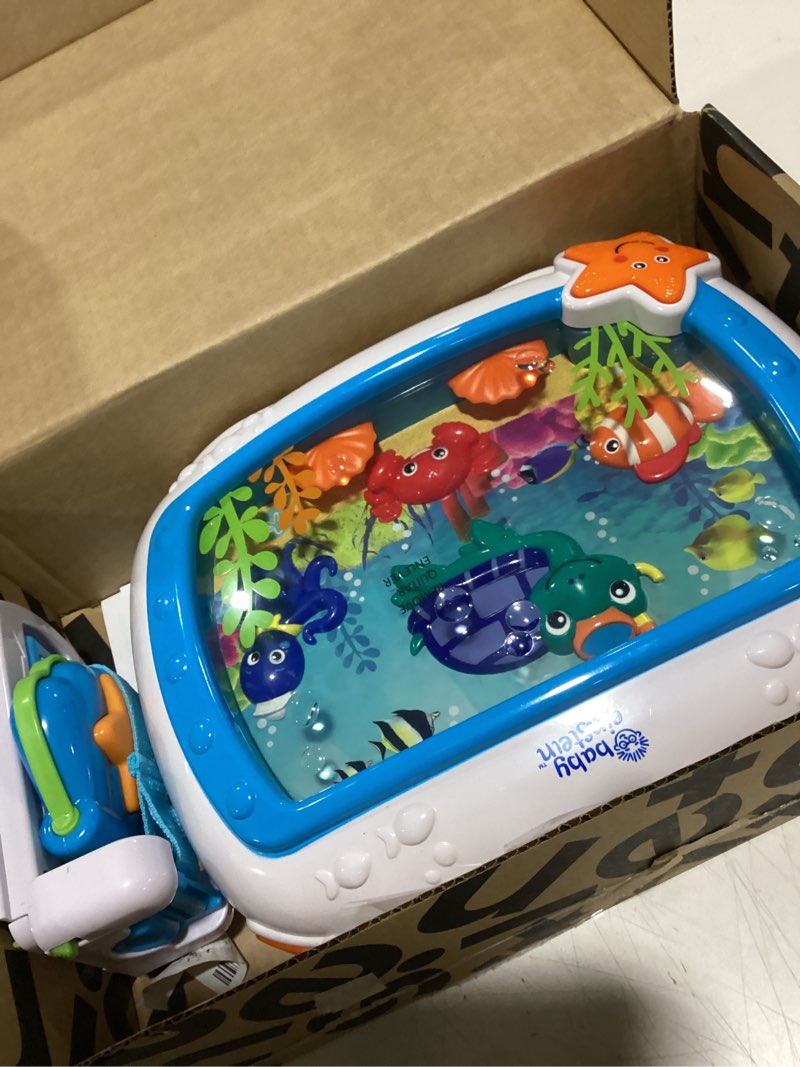 Condition photo showing As Is for Baby Einstein Sea Dreams Soother Musical Crib Toy and Sound Machine, Newborn and up Neutral