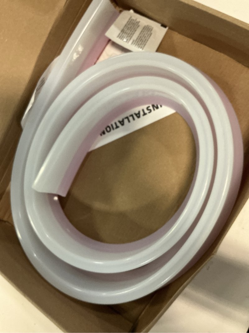 Condition photo showing Good Condition for 3.8'' high shower threshold water dam collapsible 70in shower water splash guard for shower water blocker for wet and dry separation bathroom and kitchen (70 inch)