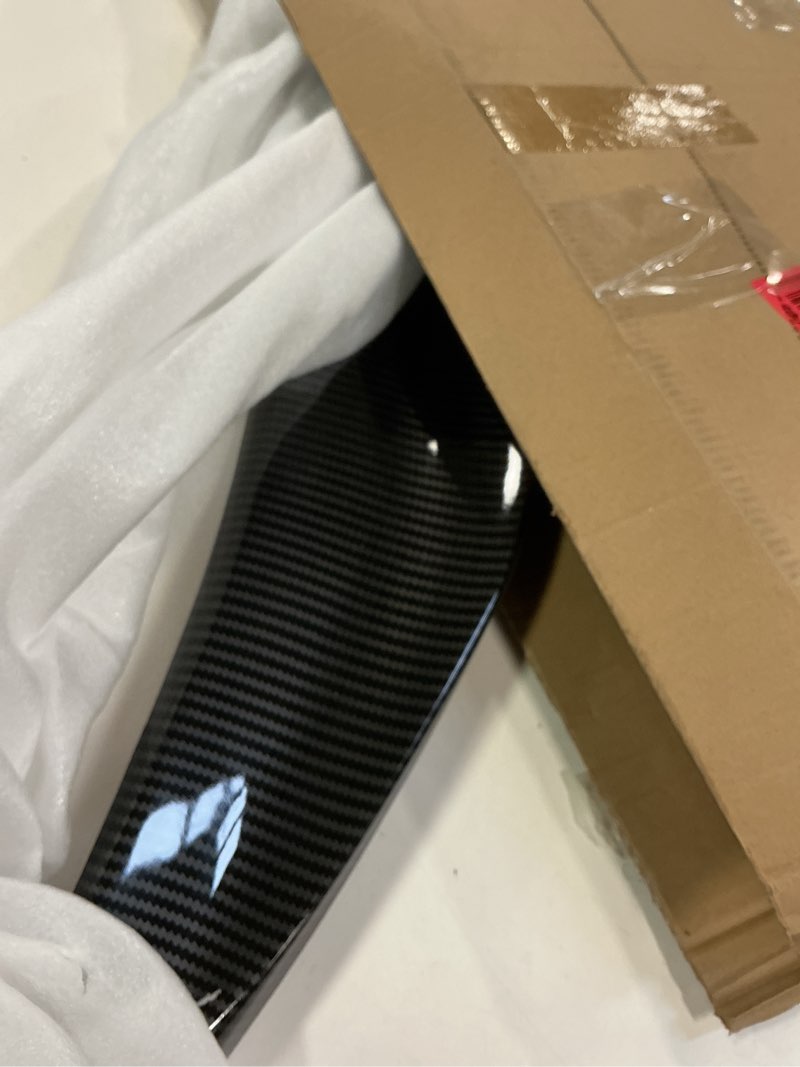 Condition photo showing Good Condition for cciyu PSM Style Rear Trunk Lip Spoiler Wing Fits for 2014-2019 for Infiniti Q50 Racing Trunk Spoiler(ABS Glossy Carbon Look)