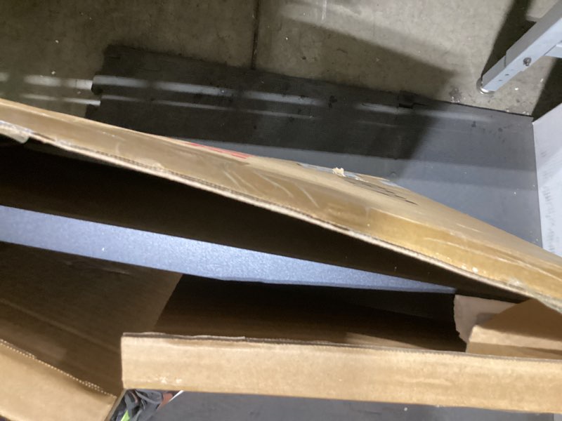 Condition photo showing Good Condition for Delma Bathroom Vanity Mirror, Black Framed Bathroom Mirror for Over Sink, High-Definition Bathroom Mirror, Versatile Bathroom Vanity Mirror, Hangs Horizontally or Vertically(30x20, Black)