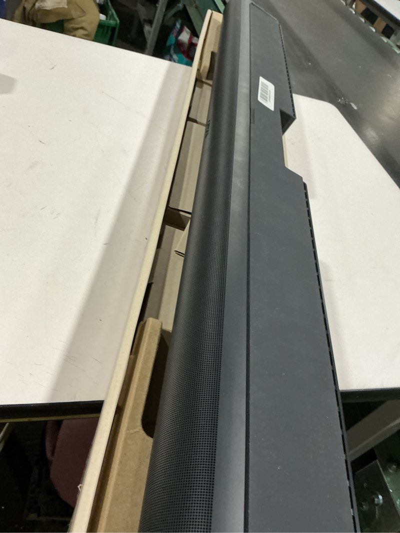 Condition photo showing As Is for Sonos Arc Ultra Soundbar with Dolby Atmos and Voice Control - 9.1.4 Surround Sound for TV and Music - Black Black Soundbar Only