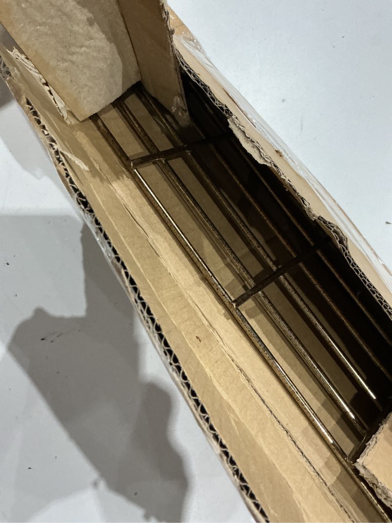 Condition photo showing As Is for 66045 warming rack for weber genesis ii 400 series, genesis gs4 ii s410 e410 se410, series gas grills, stainless steel grill rack for weber genesis 2 62011001 67010001 grill parts replacement, 32.7'' 32 3/4"l x 6"w