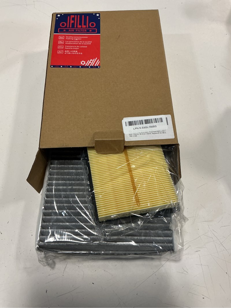 Condition photo showing New/Like New for oifillio engine cabin air filter kit for 2020-2025 corolla hybrid, 2016-2022 prius 1.8 l/prius prime (only for 1.8l hybrid) replaces oem 17801-21060, 87139-58010 1.8l hybrid model: 20-26corolla, 16-22 prius 1.8l