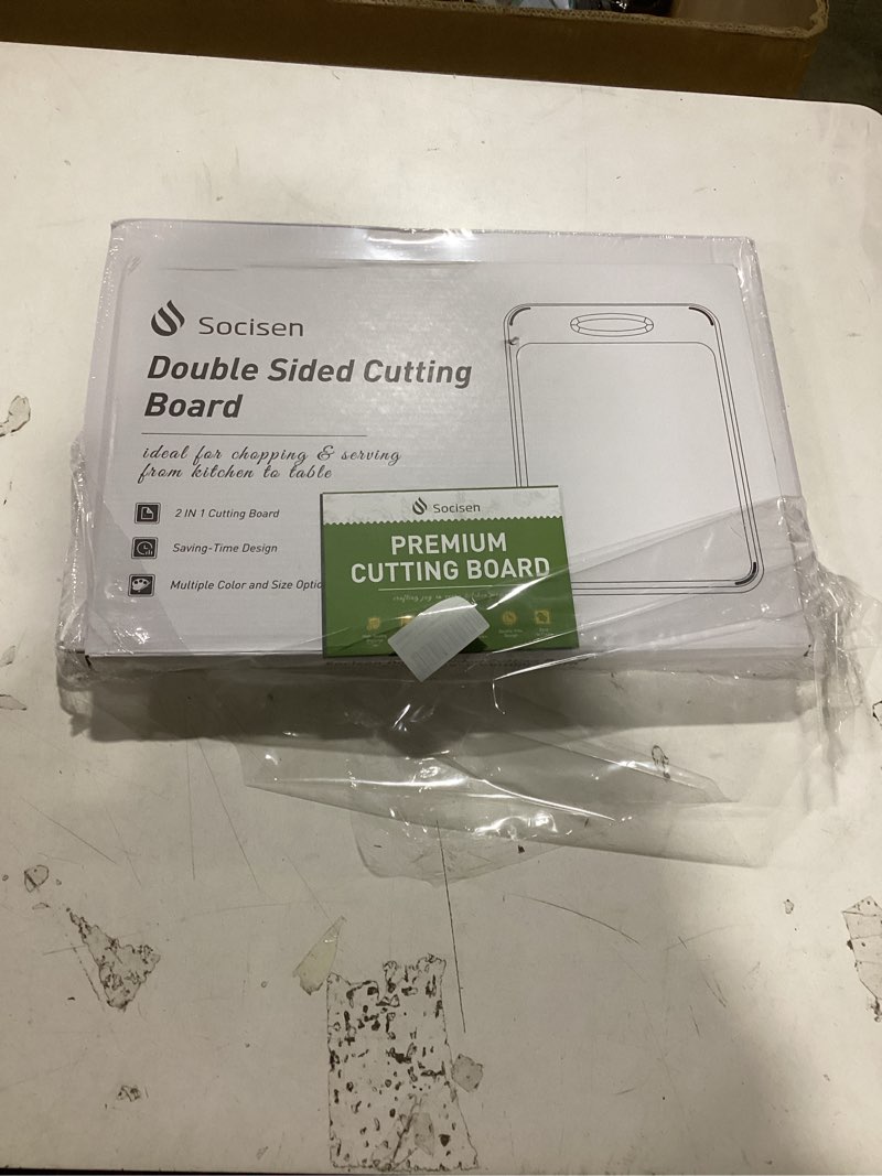 Condition photo showing Good Condition for 2 in 1 Stainless Steel Cutting Board with Handle 2 Packs Dad Parents Papa Stepdad Pappy Poppy Pawpaw Who Want Nothing Everything Future Groom Bride Law Christmas Xmas Happy Birthday Gifts Ideal Medium+Large(Pack of 2) Marble