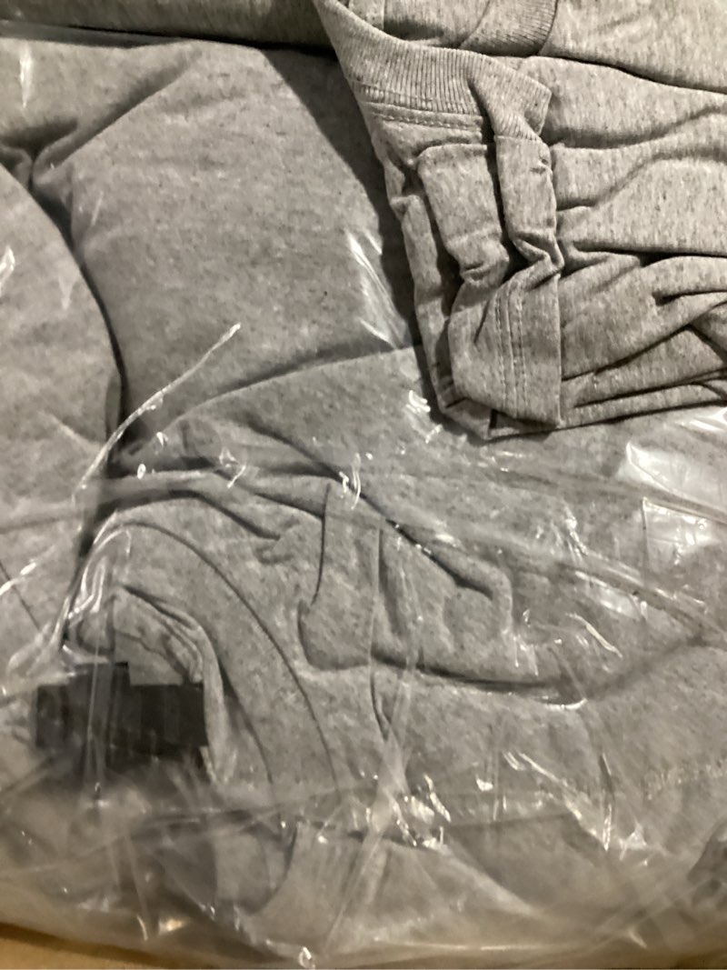 Condition photo showing New/Like New for gildan adult ultra cotton long sleeve t-shirt, style g2400, multipack 72 sport grey xx-large