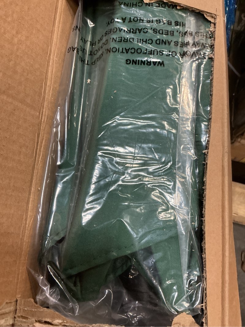 Condition photo showing Good Condition for ABCCANOPY 10FT Patio Umbrella - Outdoor Waterproof Table Umbrella with Push Button Tilt and Crank, 8 Ribs UV Protection Pool Umbrella for Garden, Lawn, Deck & Backyard (Green) 1 tier 10FT Green