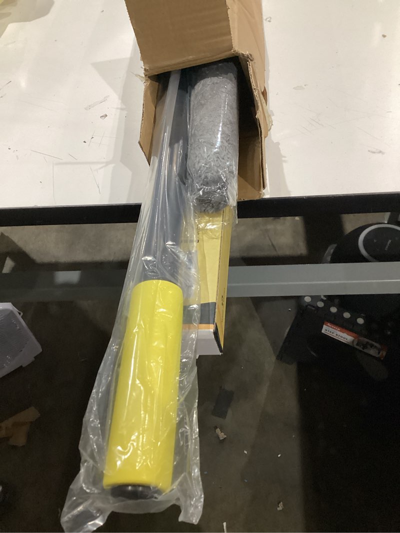 Condition photo showing Good Condition for 20 Foot High Ceiling Duster Kits with 5-12ft Heavy Duty Extension Pole, High Reach Duster for Cleaning,Microfiber Feather Duster,Cobweb Duster,Ceiling Fan Duster,Window Squeegee & Cleaner 12 feet