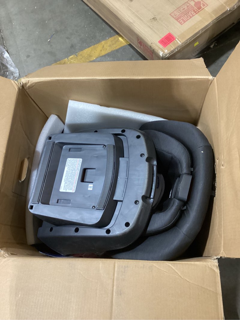 Condition photo showing Good Condition for chicco fit360 cleartex rotating convertible car seat with 360 degree rotation for rear-facing and forward-facing, leverlock self-tensioning lock system, obsidian/black fit360 cleartex obsidian/black