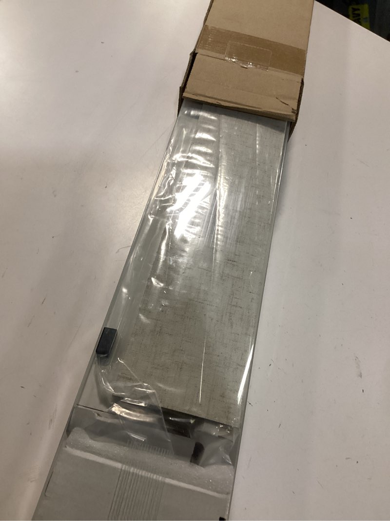 Condition photo showing Good Condition for Smart Motorized Blinds with Remote, Cordless No-Drill Automatic Roller Shades, Blackout Electric Blind for Windows, Linen Stone, 33 x 72 33"W x 72"H Linen Stone