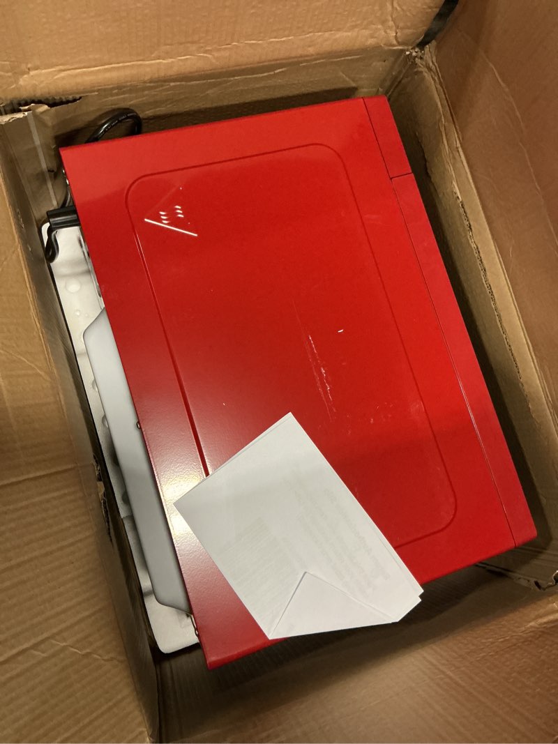 Condition photo showing As Is for Frigidaire 1.1 Cu. Ft. Microwave