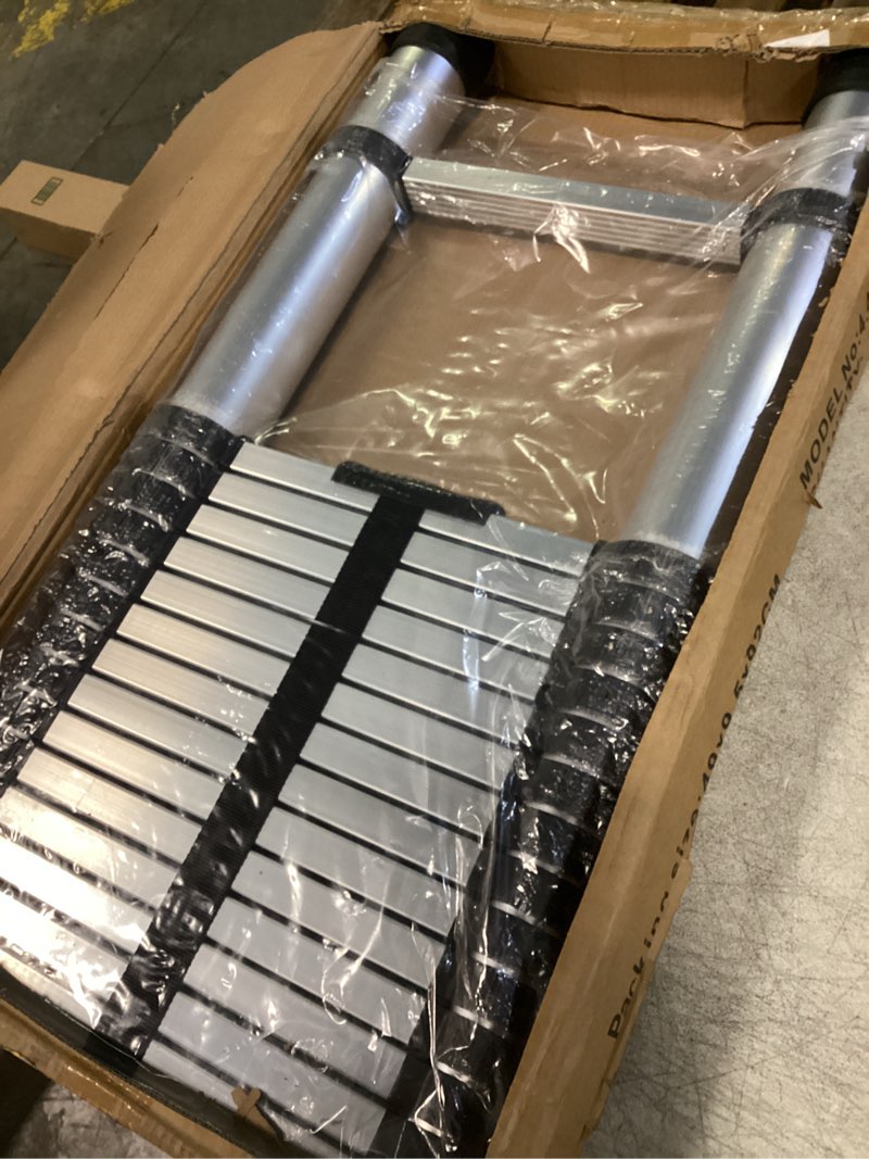 Condition photo showing New/Like New for lablt ladder step extension telescoping lightweight portable folding telescopic aluminum