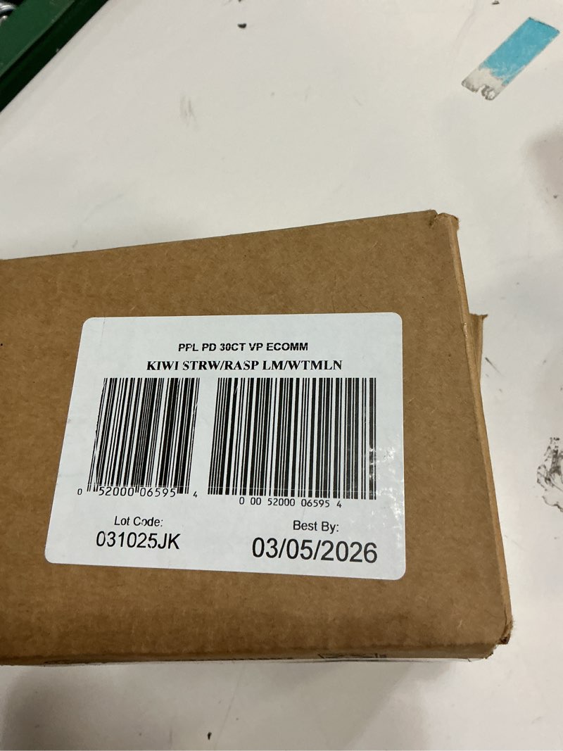 Condition photo showing New/Like New for ( BB/03/05/2026) Propel Electrolyte Enhanced Water Drink Mix Powder Packets, Kiwi Strawberry Variety Pack, Zero Calorie & Zero Sugar Hydration with Electrolytes and Vitamins C & E (60 Packets) Kiwi Strawberry Variety 2.5g (Pack of 60)