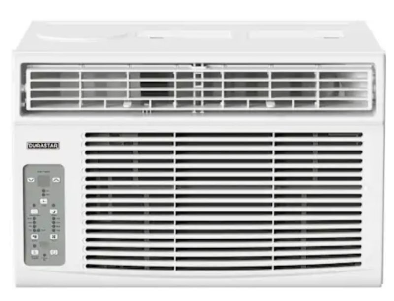 Durastar 12,000 BTU 115V Window Air Conditioner and Remote Control