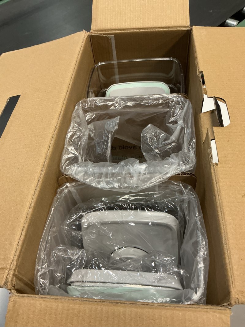 Condition photo showing Good Condition for 12 Pcs Pop Food Storage Containers Airtight Food Storage Containers Set with Lids Kitchen Pantry Organization and Storage, 3.4Qt, 2.8Qt, 2.1Qt, 1.2Qt