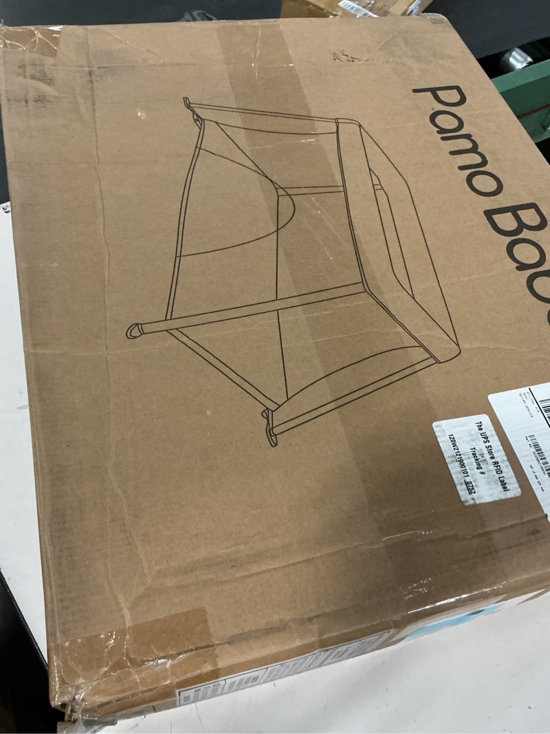 Condition photo showing Good Condition for Pamo Babe Travel Crib Lightweight Baby Playard with Mattress Compact Play Yard with Detachable Legs Grey