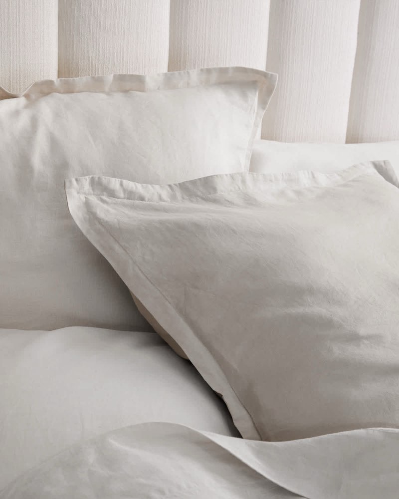 european linen euro sham sand