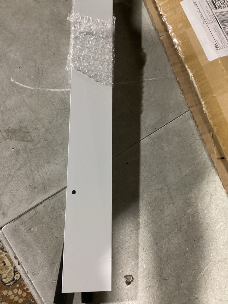 Condition photo showing Good Condition for 1 Pack 1" x 35.5" Storm Door Sweep Replacement Bottom Sweep Aluminum Expander for 1" Thickness Security Storm Door Weatherstripping(White) 35.5" White 1
