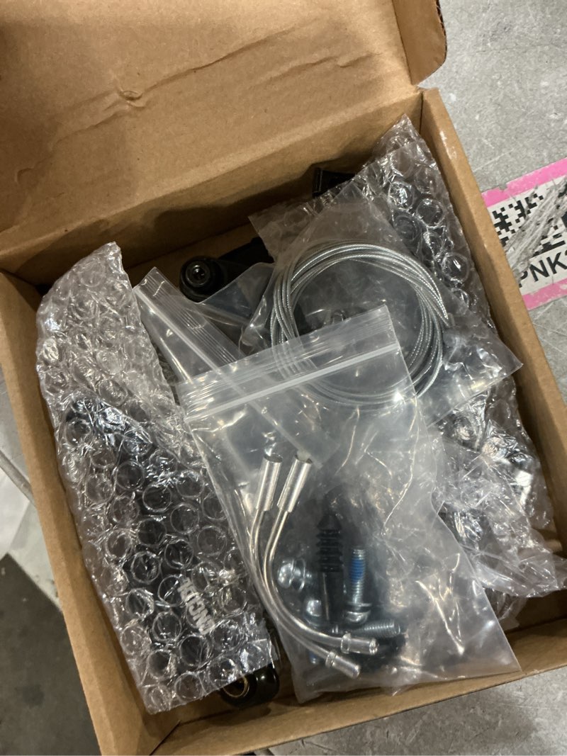 Condition photo showing Good Condition for cnc v brake set, bicycle linear pull v brakes for front/rear wheel, long arm 110mm, black … v brake set-55