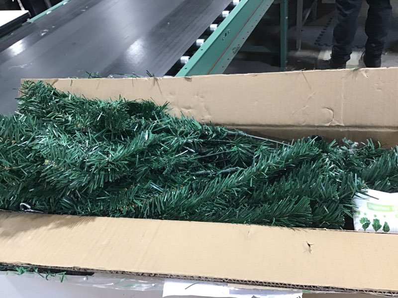 Condition photo showing Good Condition for Juegoal 6 Foot Artificial Christmas Tree(NOT Pre-Strung), with 300 LED Warm White & Color Changing Lights, Fake Xmas Tree with Metal Legs, 850 Tips Green 6ft