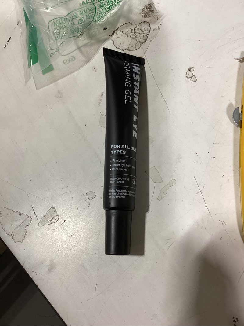 Condition photo showing As Is for instant eye tightener cream, eye firm cream for under eye bags and winkles, instant face lift cream for anti aging dark circles, puffiness and fine lines 30ml (1 fl oz)