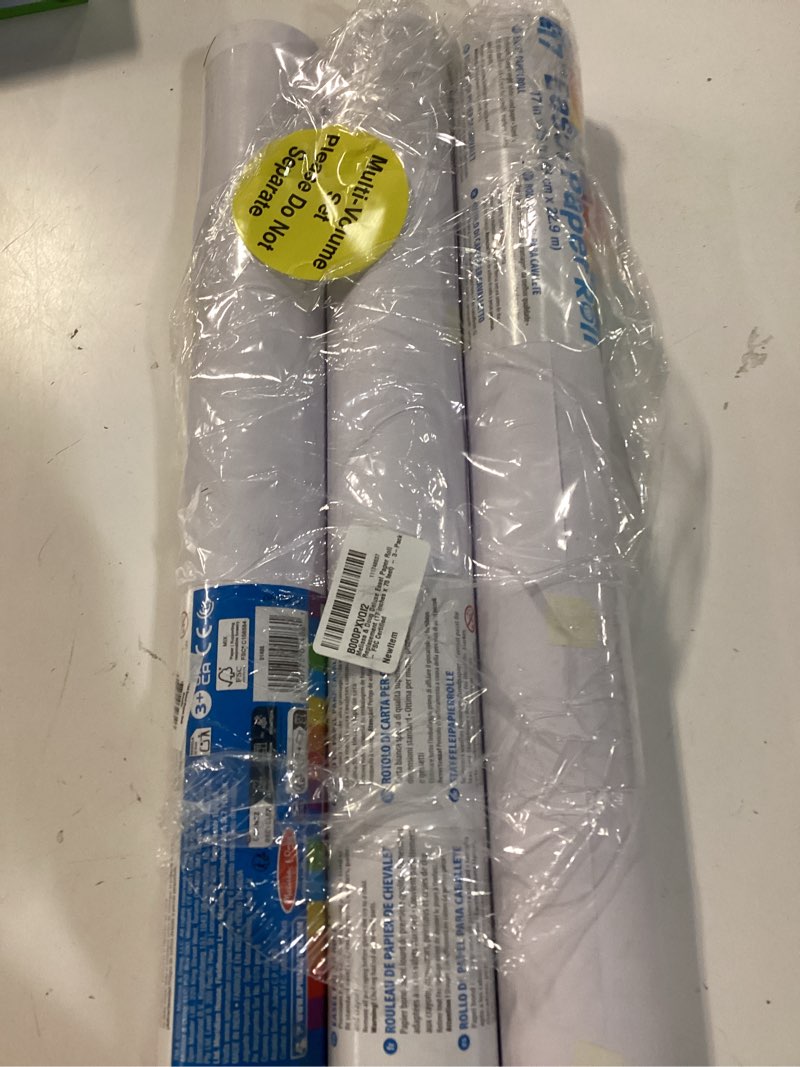 Condition photo showing Good Condition for melissa & doug deluxe easel paper roll replacement (17 inches x 75 feet) - 3-pack - fsc certified