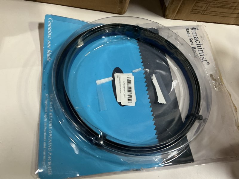 Condition photo showing New/Like New for Imachinist S933414 M42 93" X 3/4" X 10/14tpi Bi-Metal Metal Cutting Band Saw Blades 93" x 3/4" 10/14TPI